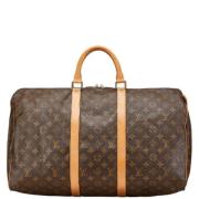 Louis Vuitton Vintage Pre-owned Canvas louis-vuitton-vskor Brown, Dam