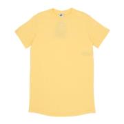 Nike Essential Tee Klänning Topaz Guld/Vit Yellow, Dam