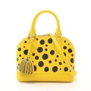 Louis Vuitton Vintage Pre-owned Laeder handvskor Yellow, Dam