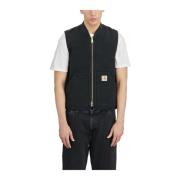 Carhartt Wip Klassisk Dearborn Canvas Väst Black, Herr