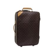 Louis Vuitton Vintage Pre-owned Canvas handvskor Brown, Dam