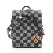 Louis Vuitton Vintage Pre-owned Canvas axelremsvskor Black, Herr