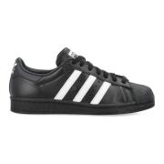 Adidas Klassiska Lädersneakers Superstar 82 Black, Herr