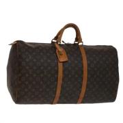 Louis Vuitton Vintage Pre-owned Canvas resvskor Brown, Dam