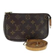 Louis Vuitton Vintage Pre-owned Canvas louis-vuitton-vskor Brown, Dam