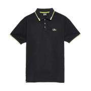 Munich Varsity Polo Shirts Black, Herr