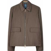 Paul Smith Taupe Storm System Yllejacka Brown, Herr