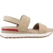 Gioseppo Argonne Platta Sandaler Beige, Dam