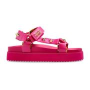 Versace Jeans Couture Plattforms sandaler Pink, Dam