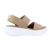 Panama Jack Platta Sandaler med Remmar Brown, Dam