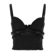 Versace Intimo Tops Kollektion Black, Dam