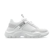 Versace Jeans Couture Sneakers med tryckt logotyp White, Herr