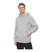 Tommy Jeans Logo Bomull Huvtröja Gray, Herr