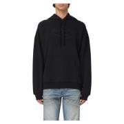 Diesel Sommar Fleece Big Oval Stil Black, Herr