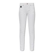 Versace Jeans Couture Smala jeans White, Dam