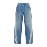 Adidas Originals Jeans med lätt avsmalnande ben Blue, Herr