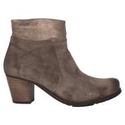 Mephisto Nubuck Dam Ankel Boot - Taupe Gray, Dam