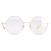 Chloé Pre-owned Pre-owned Metall solglasgon Yellow, Dam