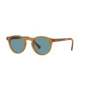 Oliver Peoples Gregory Peck Hopfällbara Solglasögon Brown, Unisex