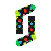 Happy Socks Svarta Bomulls Julstil Strumpor Multicolor, Dam