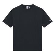 Champion Kortärmad Rund Hals T-shirt Blue, Herr