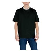 Armani Exchange Rundhals T-shirt i bomull Black, Herr