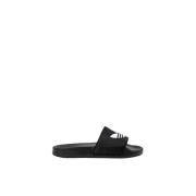 Adidas Komfort Slides Sandaler Svart Polyester Black, Herr