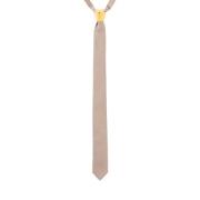 CORSINELABEDOLI Sidenslips med keramisk knut Beige, Herr