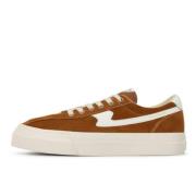 S.W.C. Stepney Workers Club Dellow S-Strike Suede Tan White Sneakers B...