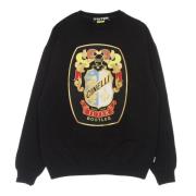 IUTER Cinelli Crewneck Sweatshirt Lätt Borstad Black, Herr