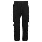 BARROW Cargo Sweatpants med elastisk midja Black, Herr