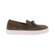 CALCE Mocka Slip-On Moccasin med Tassels Brown, Herr