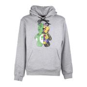 SPRAYGROUND Anatomy Bear Grå Hoodie Gray, Herr