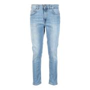 Dondup Mila Juvelknapp Jeans Blue, Dam