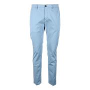 DEPARTMENT FIVE Bomull Elastan Byxor Blue, Herr