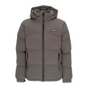 IUTER Armé Puffer Dunjacka med Justerbar Huva Green, Herr