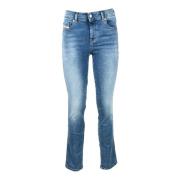 Diesel Stretch bomullsjeans Blue, Dam