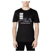 Fila T-Shirts Black, Herr