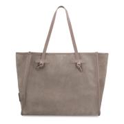 Gianni Chiarini Elegant Mocka Toteväska Gray, Dam