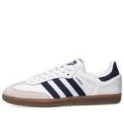 Adidas Samba OG White Navy Sneakers White, Herr