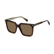 Polaroid Brun Acetat Chic Solglasögon UV Skydd Brown, Dam