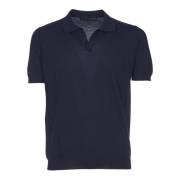 Tagliatore Herrkläder T-shirts Polos Blå Ss25 Blue, Herr