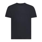 Giorgio Armani Blå Ull T-shirts och Polos Blue, Herr