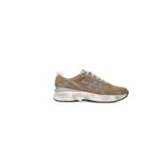 Premiata Polyester Sneaker Beige, Herr