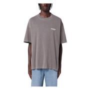 REPRESENT Kortärmad rund hals T-shirt Gray, Herr