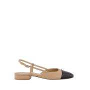 Steve Madden Flat Sandals Beige, Dam