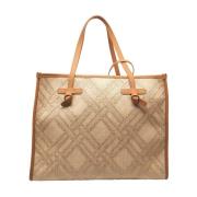 Gianni Chiarini Beige 'Marcella' Shopper Handväska Beige, Dam