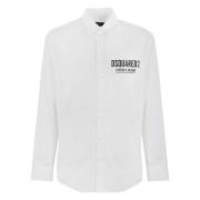 Dsquared2 Formal Shirts White, Herr