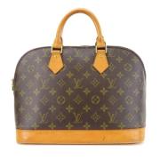 Louis Vuitton Vintage Pre-owned Canvas louis-vuitton-vskor Brown, Dam