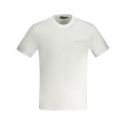 Napapijri Bomull T-shirt i vitt White, Herr